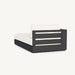 Hayman Aluminum Outdoor Chaise Left Sectional Back