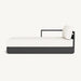 Hayman Aluminum Outdoor Chaise Left Sectional Side