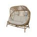 Desert Sand Rise Cushion Set w/ Teak Base