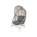 Sand w/ Light Green Link Cushion