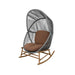 Dusty Green w/ Umber Brown Rise Cushion