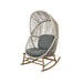 Sand w/ Light Green Link Cushion