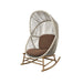 Sand w/ Umber Brown Rise Cushion