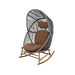 Dusty Green w/ Umber Brown Rise w/ Neck Cushion
