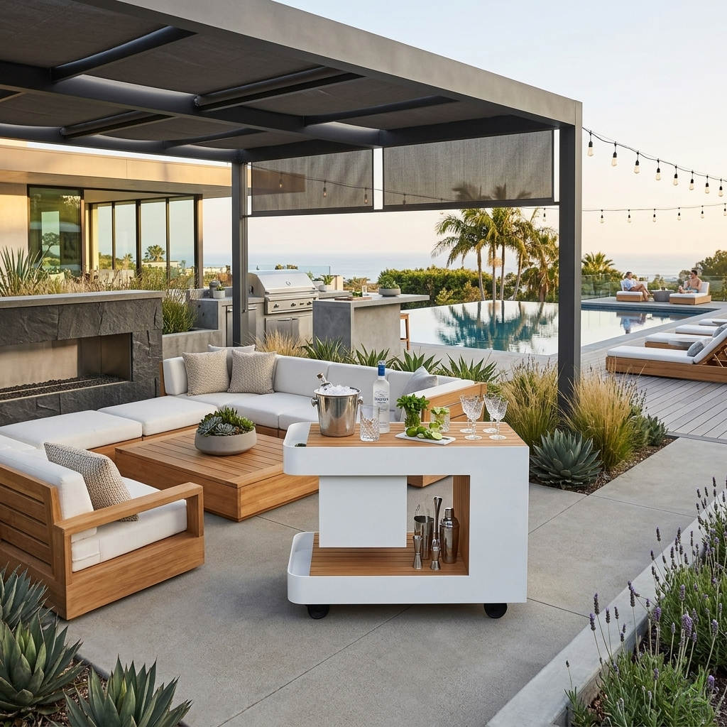 Indu Bar Isle - White