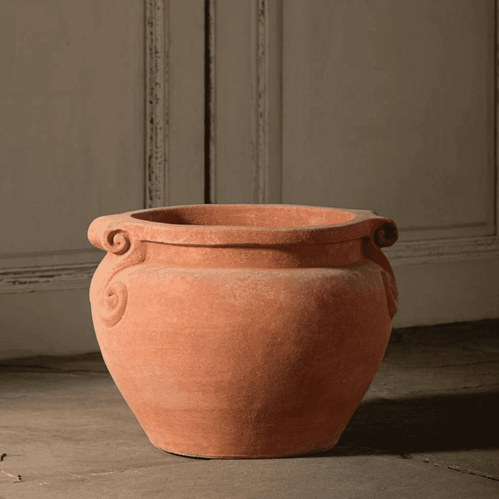 small Italian Terracotta Cache Vase