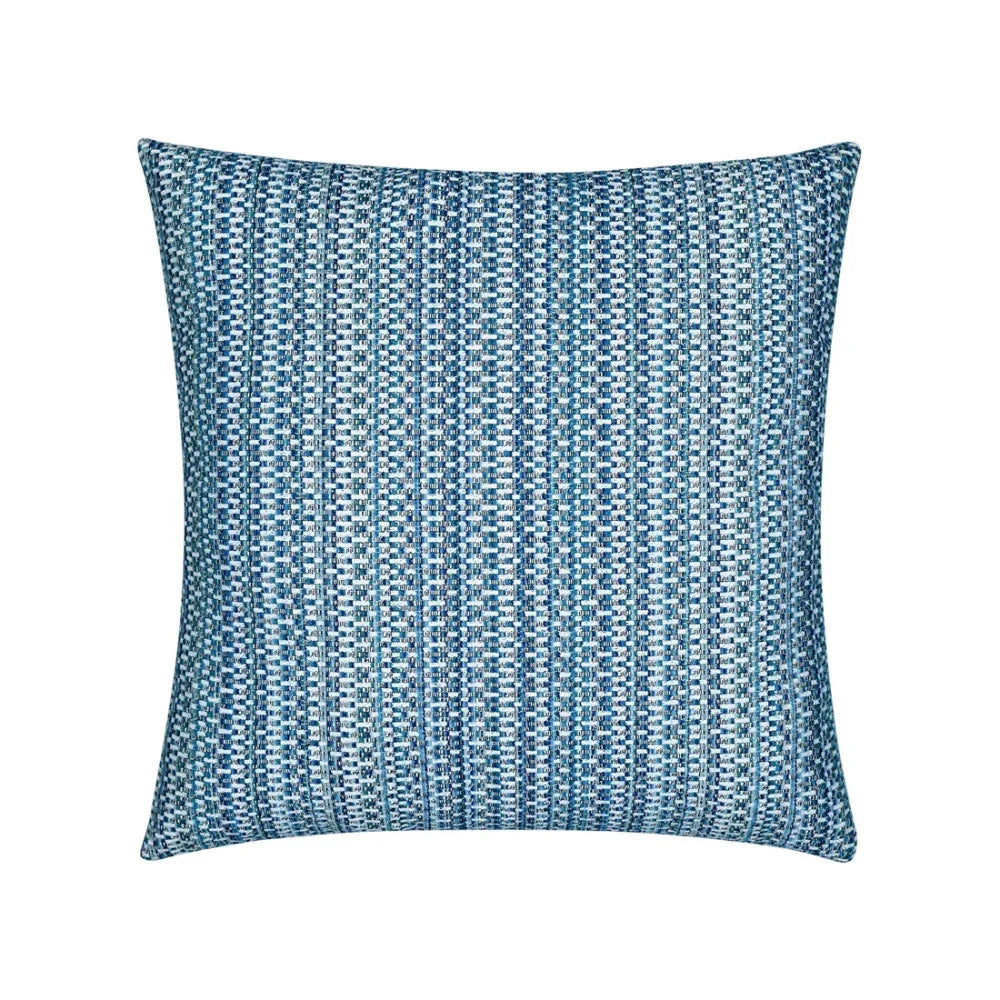 Kaleidoscope Indigo Pillow Front