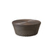 Boxhill's Kingston Outdoor Footstool | Side Mocca Large