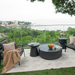 Kylix Outdoor Side Table Lifestyle