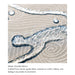 Close-up of a water-resistant textured fabric with a wavy pattern, captioned 'Water-Friendly Fabrics' with text below about marine-grade fabric resistance to mold, mildew, and fading in water.