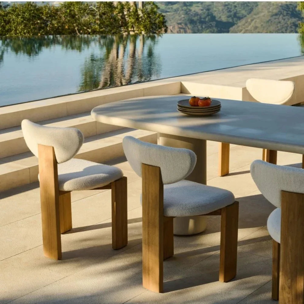 Lennon Upholstered Outdoor Dining Chair