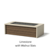 Select Finish: Limestone + Walnut