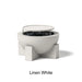 Select Finish: Linen White