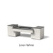 Select Finish: Linen White