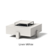 Select Finish: Linen White