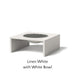 Select Finish: Linen White - White Bowl