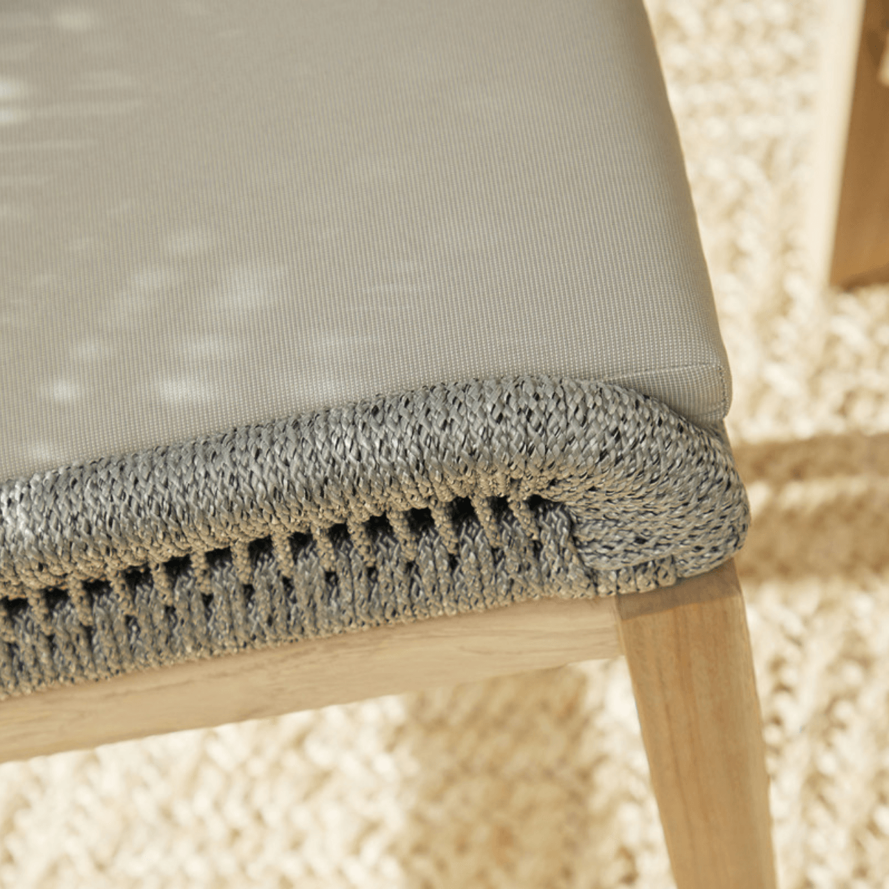 Woven Loom Outdoor Counter Stool