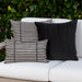 Luxe Velour Charcoal Pillow Lifestyle