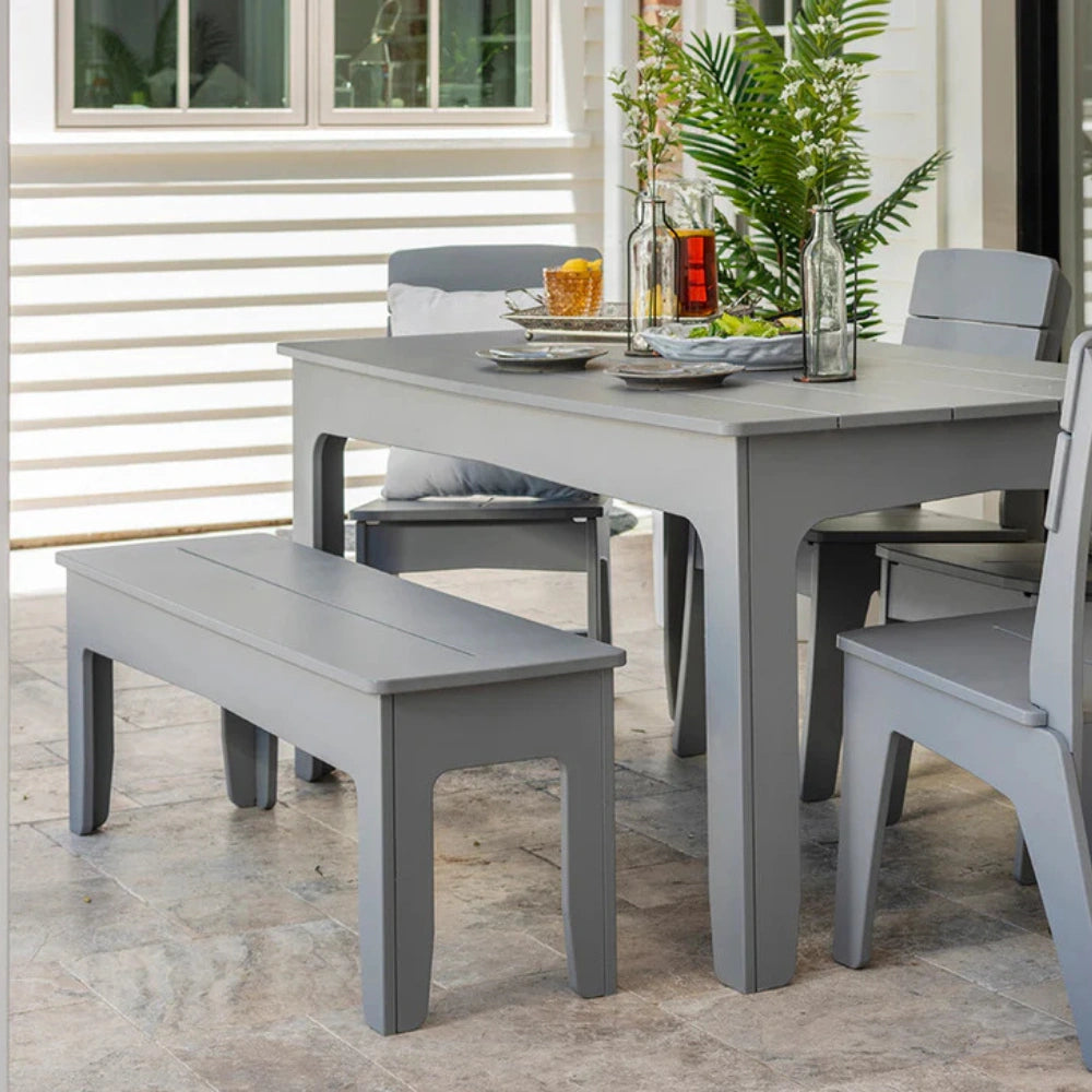 Ledge Lounger Mainstay Outdoor Dining Bench | UV20 HDPE