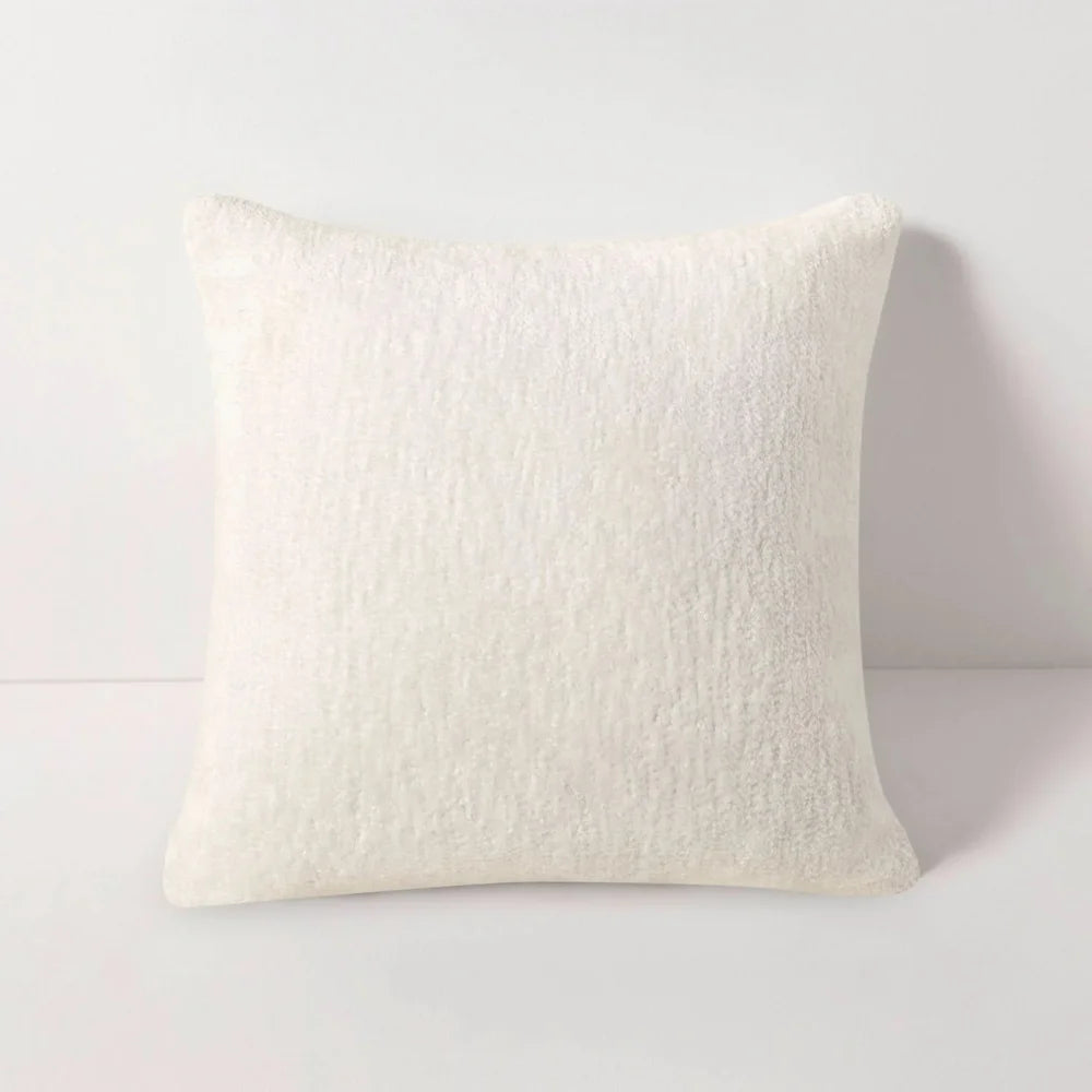 Marley Snow Outdoor Square Throw Pillow