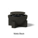 Architectural Finish: Matte Black