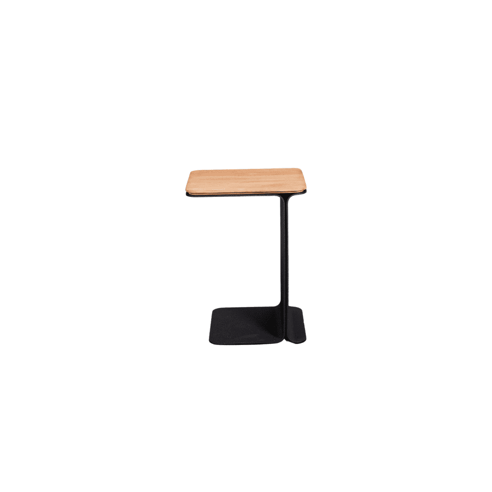 Boxhill's Mega Outdoor Side Table side view in white background