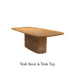 Teak Top & Teak Base