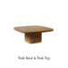 Teak Top & Teak Base