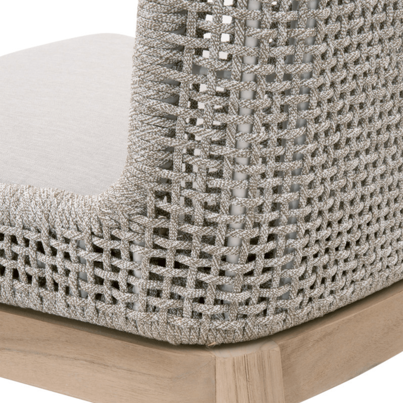 Woven Mesh Outdoor Chairs | Set of 2