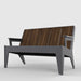 Madison Walnut + Charcoal Finish