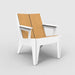 Natural Oak + White Finish