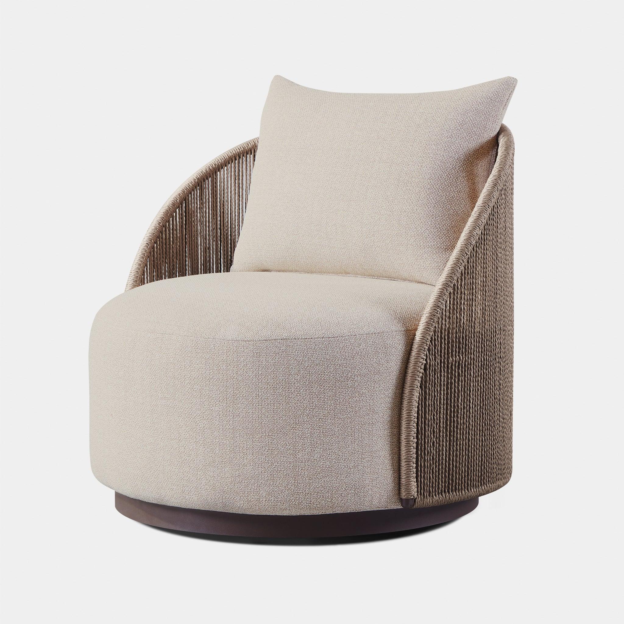 Milan Outdoor Swivel Lounge Chair