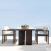 Boxhill's Moab 107" Outdoor Rectangle Dining Table Lifestyle Image