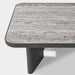 Boxhill's Moab Outdoor Rectangle Coffee Table Travertine Dark Grey Top