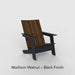 Madison Walnut + Black Finish