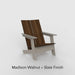 Madison Walnut + Slate Finish
