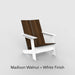 Madison Walnut + White Finish