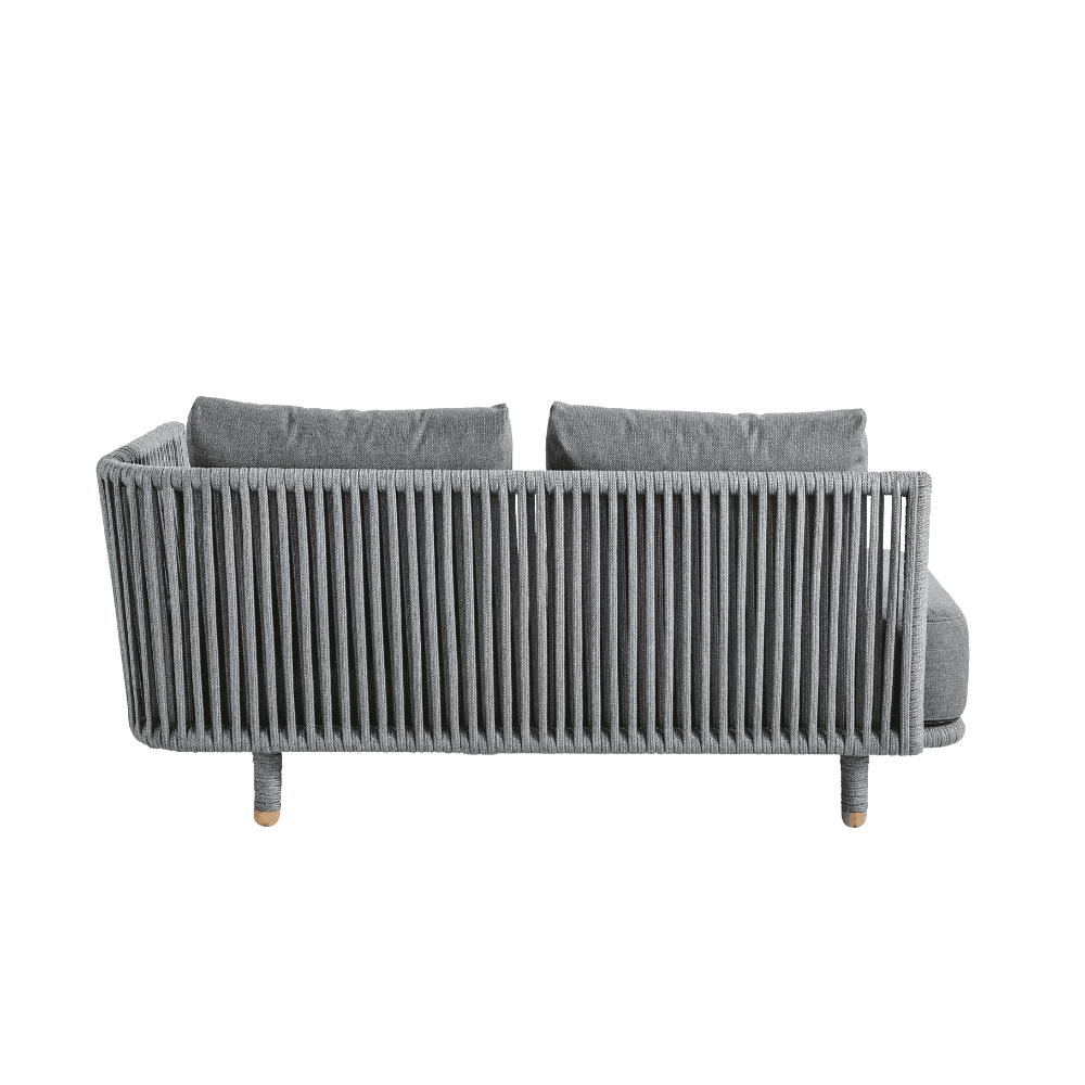 Boxhill's Moments 2-Seater Left Module Sofa back view in white background