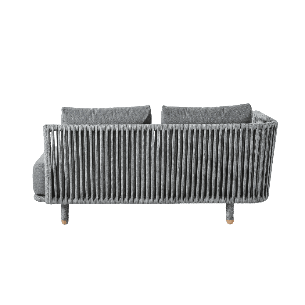 Boxhill's Moments 2-Seater Right Module Sofa back view in white background