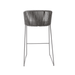 Boxhill's Moment Outdoor Bar Chair front back view in white background