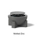 Art Finish: Mottled Zinc