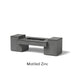 Art Finish: Mottled Zinc