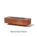 Living Finish: Natural Rust Patina
