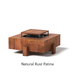 Living Finish: Natural Rust Patina