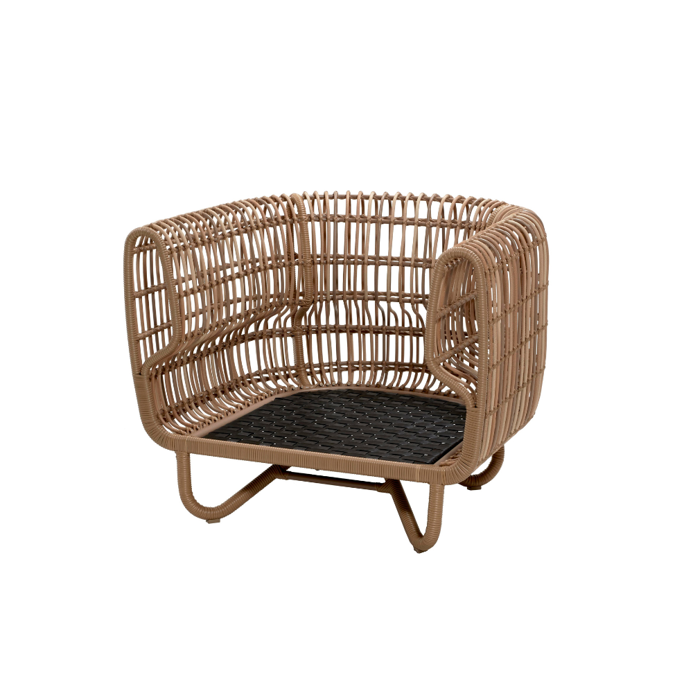 Boxhill's Nest Lounge Chair Natural, no cushion 