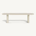 Aluminum Bone Frame + Travertine Natural Top
