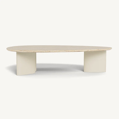 Aluminum Bone Frame + Travertine Natural Top