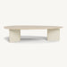 Aluminum Bone Frame + Travertine Natural Top
