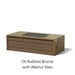 Art Finish: Oil Rubbed Bronze + Walnut