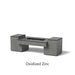 Art Finish: Oxidized Zinc